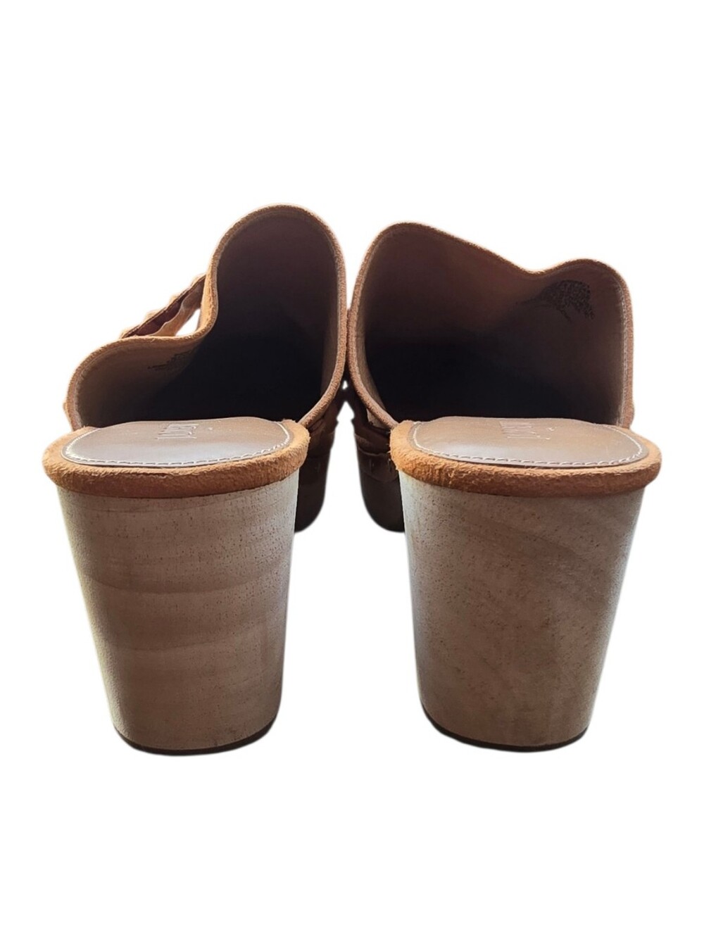 New J.Crew Sueded Platform Clog Braided Strap - Picture 7 of 13